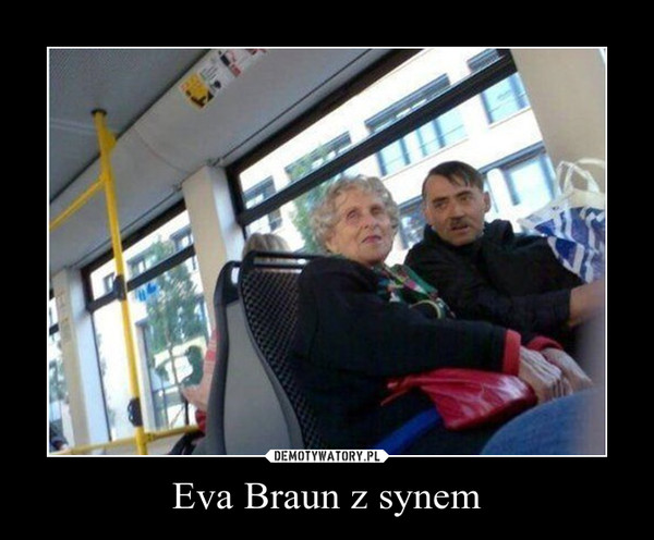 Eva Braun z synem –  