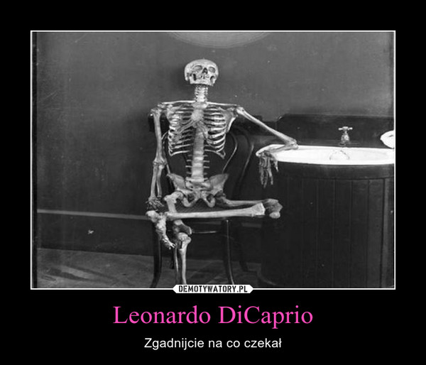 Leonardo DiCaprio – Zgadnijcie na co czekał 