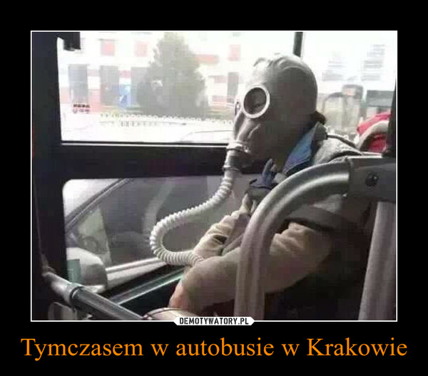 Tymczasem w autobusie w Krakowie –  