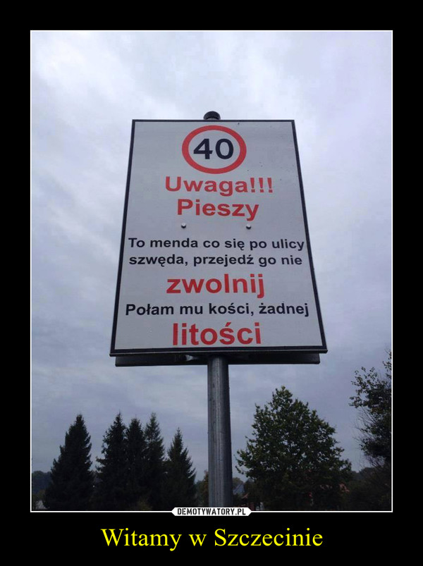 Witamy w Szczecinie –  