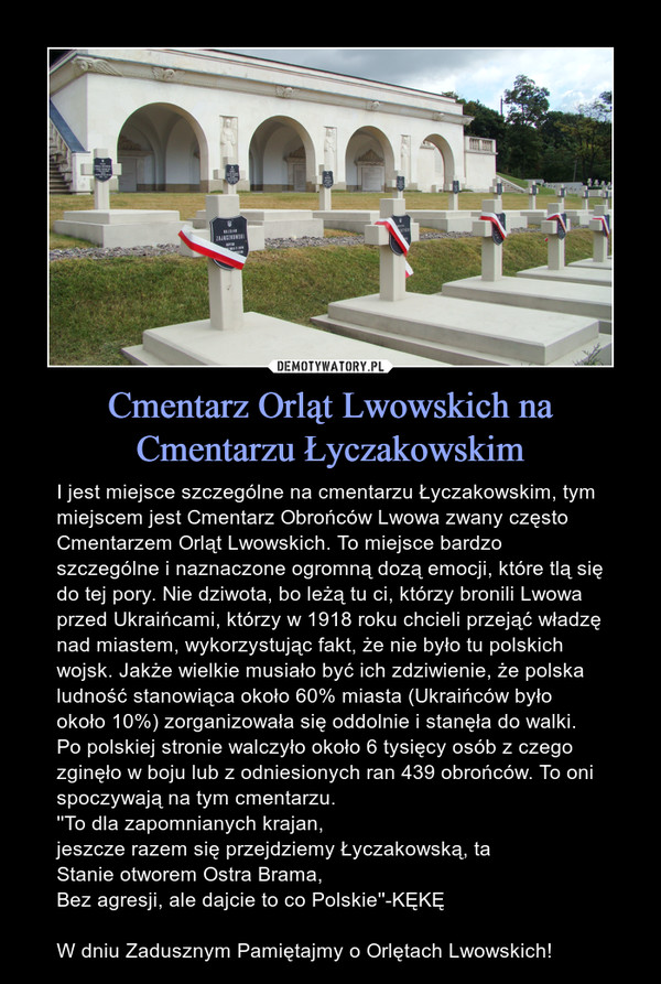 Cmentarz Orląt Lwowskich na Cmentarzu Łyczakowskim