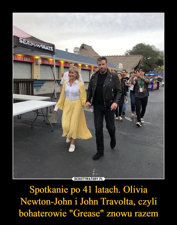 Spotkanie po 41 latach. Olivia Newton-John i John Travolta, czyli bohaterowie "Grease" znowu razem –  