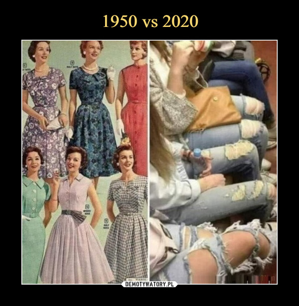 1950 vs 2020