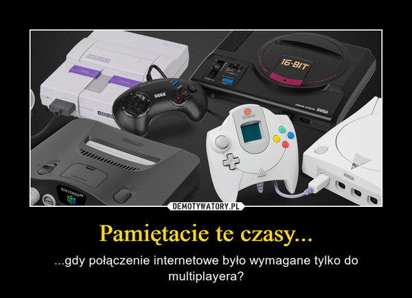 Pamiętacie te czasy... – ...gdy połączenie internetowe było wymagane tylko do multiplayera? 