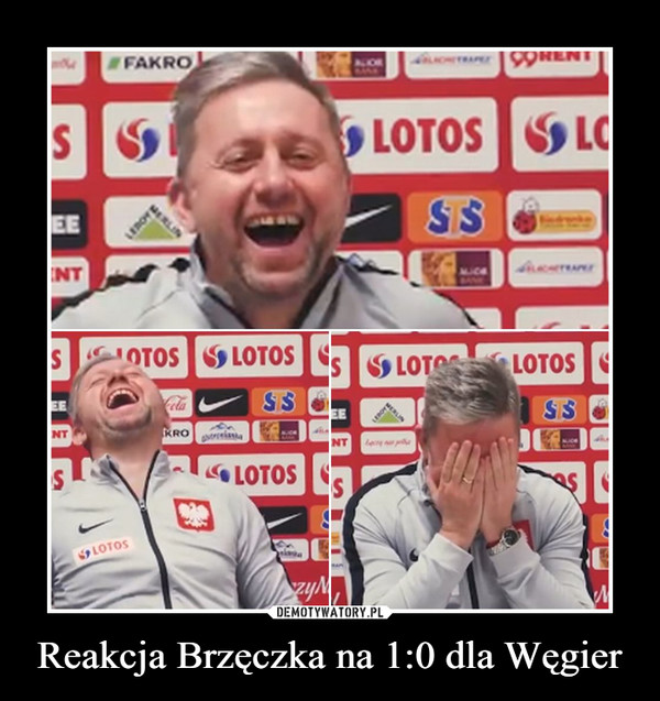 Reakcja Brzęczka na 1:0 dla Węgier –  