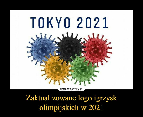 Zaktualizowane logo igrzysk olimpijskich w 2021 –  