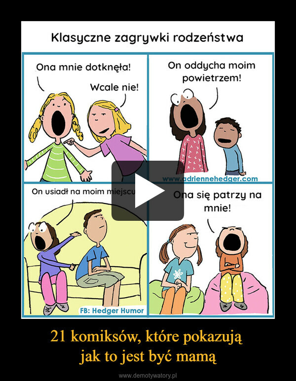 21 komiksów, które pokazują jak to jest być mamą –  