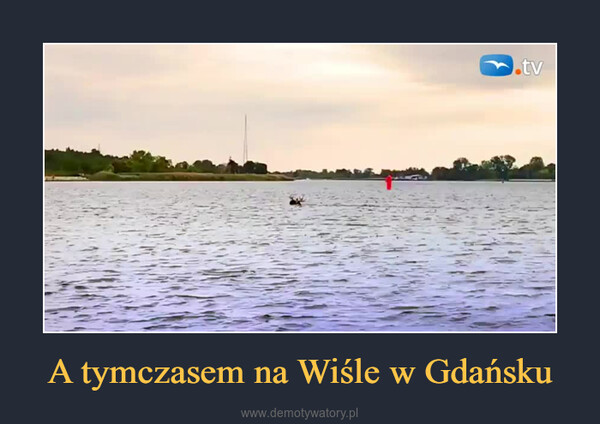 A tymczasem na Wiśle w Gdańsku –  