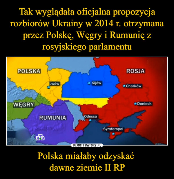Polska miałaby odzyskać dawne ziemie II RP –  
