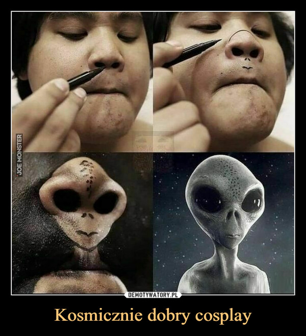 Kosmicznie dobry cosplay –  