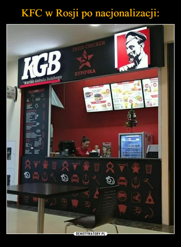 KFC w Rosji po nacjonalizacji: