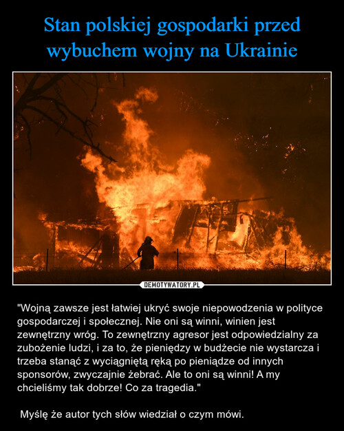 Stan polskiej gospodarki przed wybuchem wojny na Ukrainie