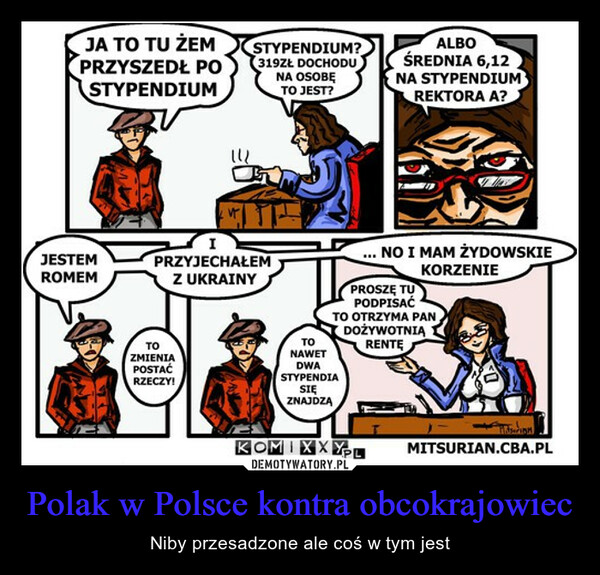 Polak w Polsce kontra obcokrajowiec – Niby przesadzone ale coś w tym jest 