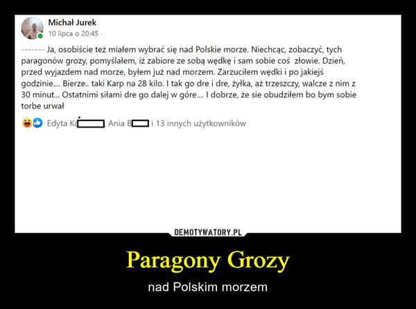Paragony Grozy – nad Polskim morzem 