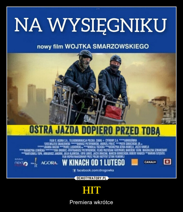 HIT – Premiera wkrótce Na wysięgniku nowy film Wojtka Smarzowskiego