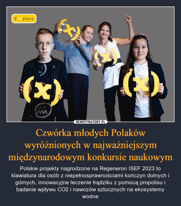 Czwórka młodych Polaków wyróżnionych w najważniejszym międzynarodowym konkursie naukowym