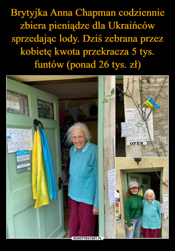  –  PEACEUKRAINEAND TO YOUHOMES UKRAINEOPMUKRAINE APPETHANK YOU SO MTO ALL THOSE WHDONATED MONEYLAST YEARTHE TOTAL RAISIS NOW 5091HOPE TO ADDTHAT TOTAL THYEAR SO ANYAMOUNT WOULDWONDERFUL THANK