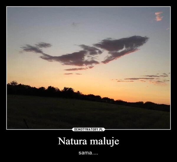 Natura maluje